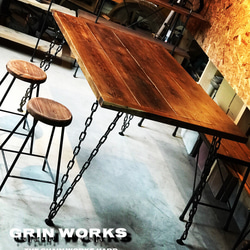 アイアン家具　カウンターデスク　テーブル　無骨　男前　インダストリアル　モダン アイアン家具 カウンターデスク テーブル 無骨 男前 インダストリアル