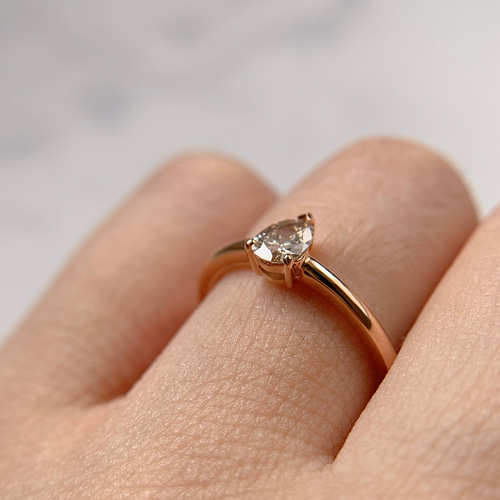 DIAMONDダイアモンドの指輪/RING/ 0.599 / 0.14 ct.