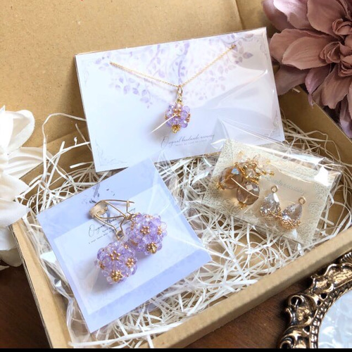 ✴︎福袋✴︎ アクセサリーセット パープルタイプ ピアス（その他 