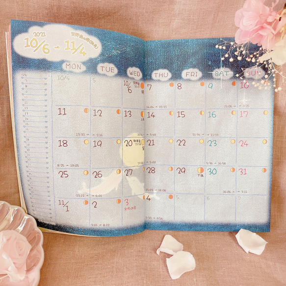 願いを叶える　新月始まり　月の手帳　月の暦　リュンヌ・カルネ　新月のお願い事　満月の感謝　夢を叶える　鳳凰 7枚目の画像
