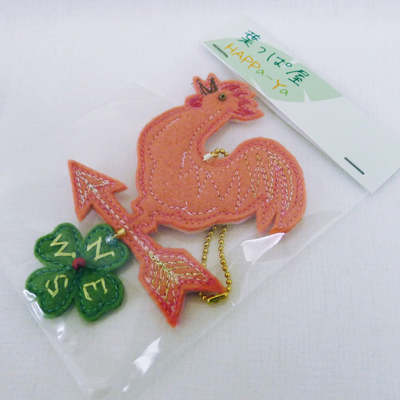 Lucky Charm with Clover : Weathercock (pink) 第3張的照片