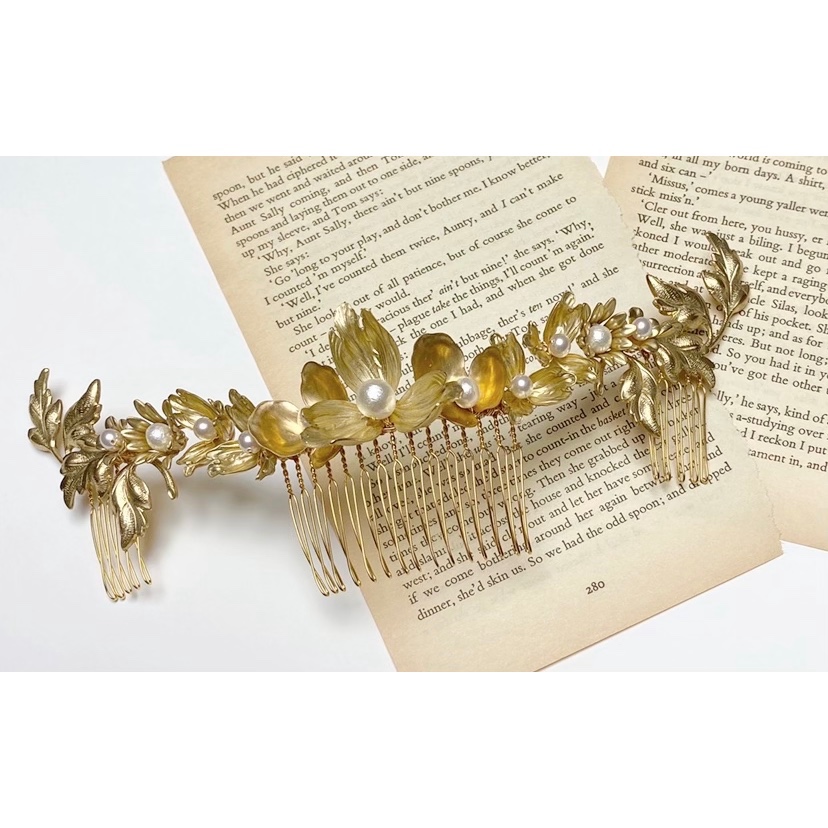 ※受注製作※ブラスパーツス多種花ロングコーム