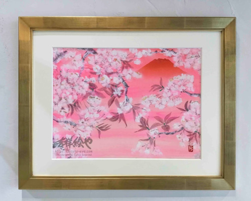 作家不明『花』 絵画