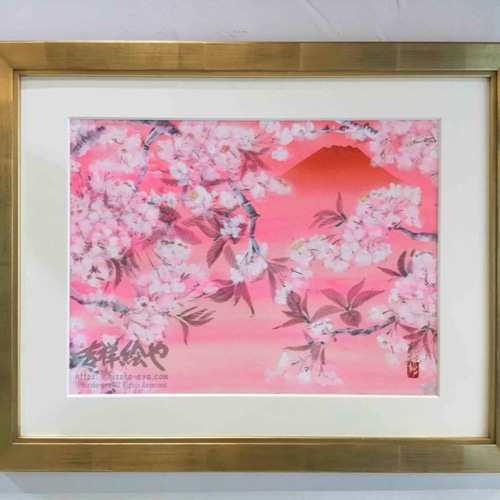 作者不詳「紫陽花」日本画,変形8号,成行き :: Yahoo!Auction