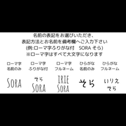 【 名入れ】 カラフル三角デザイン ネームプレート キーホルダー ⭐︎ 入園 入学 出産祝い プチギフト などに☆ 7枚目の画像