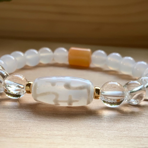 寶瓶天珠 白 至純天珠 白宝瓶天珠