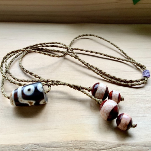 ✨dzi Beads♡天珠が好きな方へ ❢世界に一つの七眼天珠