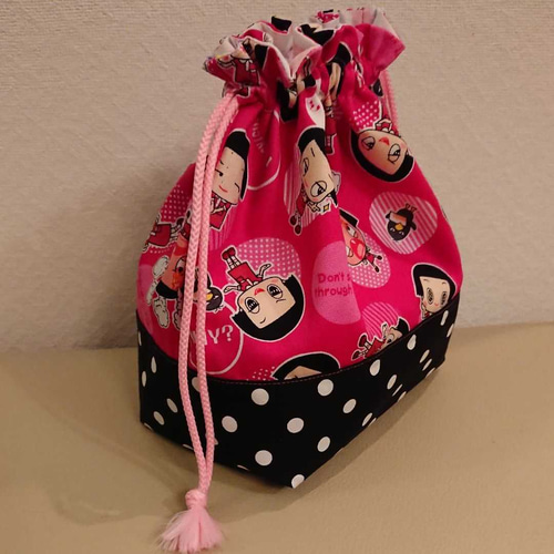 お弁当袋&巾着袋&ランチマット】3点セット チコちゃん柄女の子(入園