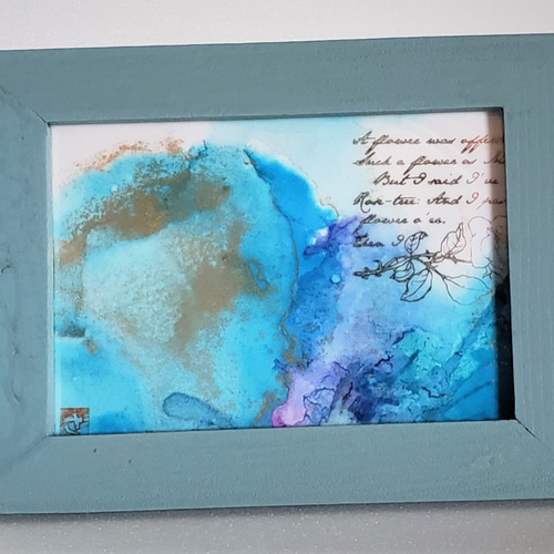 アルコールインクアート 原画 アルコールインクアート原画 No,4 | SOPRA