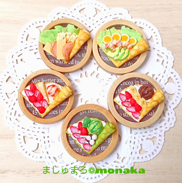 クレープマグネット　フェイクスイーツ クレープマグネットフェイクスイーツ