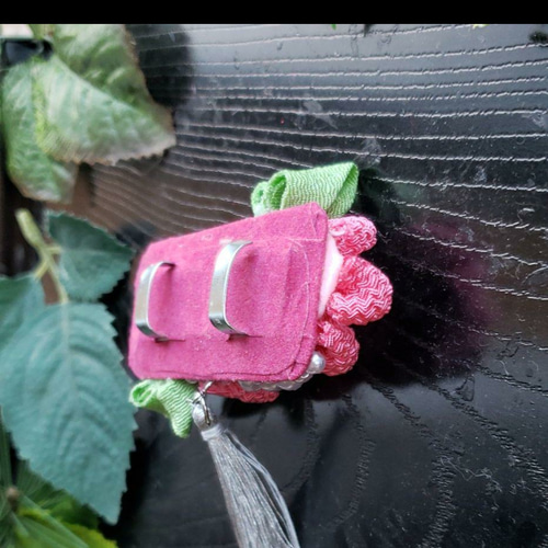 摘まみ細工帯留め つまみ細工 帯飾り 帯留め ⭐～楓樺～⭐セール中