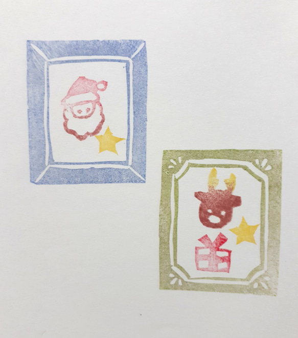 額縁 フレーム 消しゴムはんこ はんこ・スタンプ みと 通販 10752433