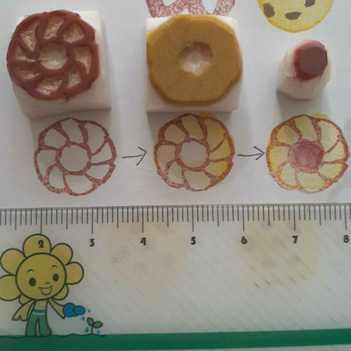 クッキー詰め合わせ 消しゴムはんこ はんこ・スタンプ みと 通販