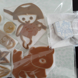 消しゴムはんこ No.285 クリームサンドクッキー クッキー詰め合わせ 消しゴムはんこ はんこ・スタンプ みと 通販