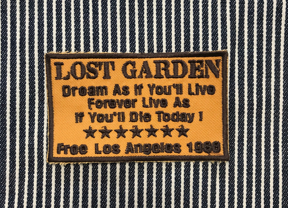 Lost garden アップリケ 2枚目の画像