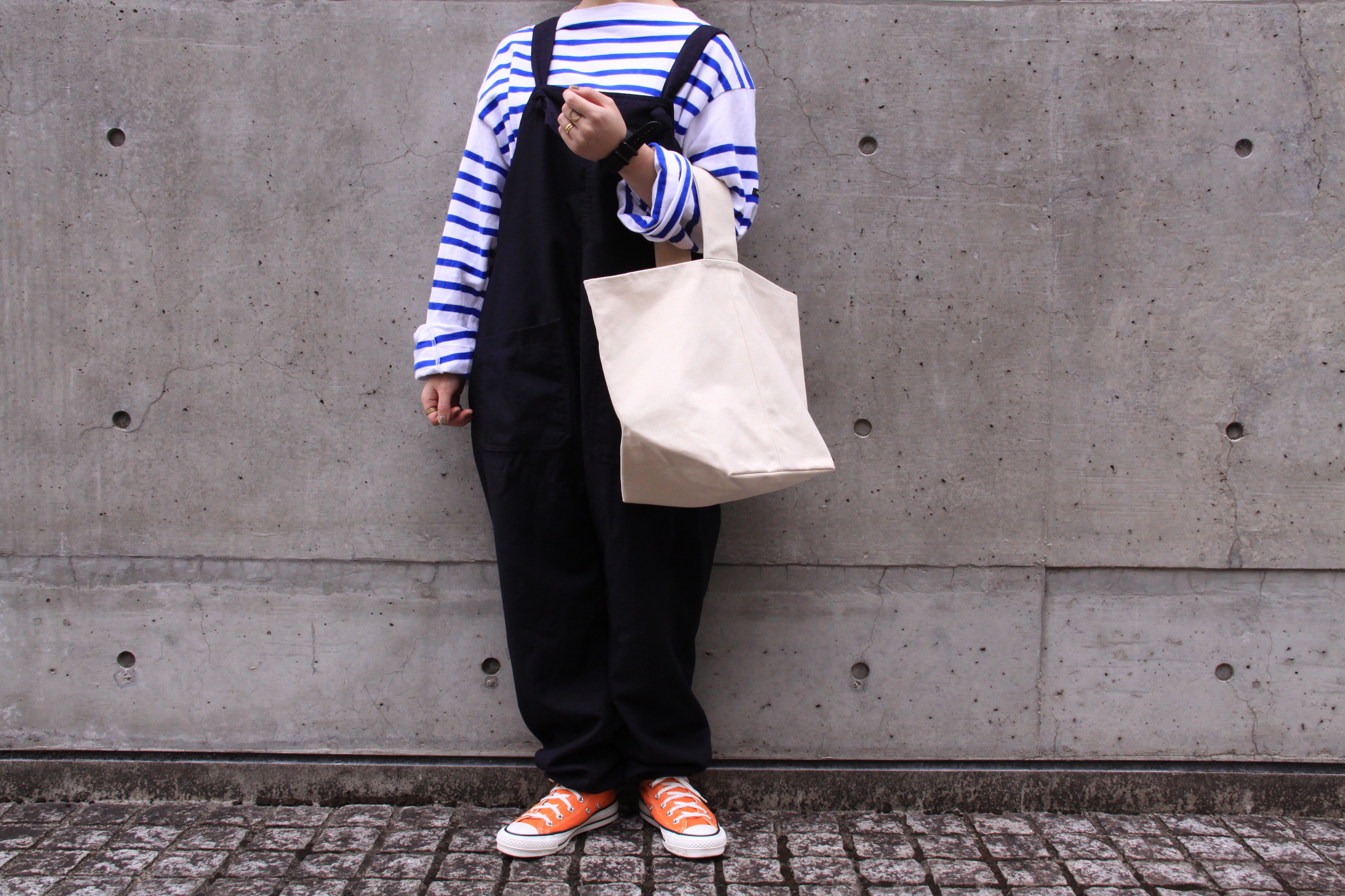one handle big tote【オフホワイト】