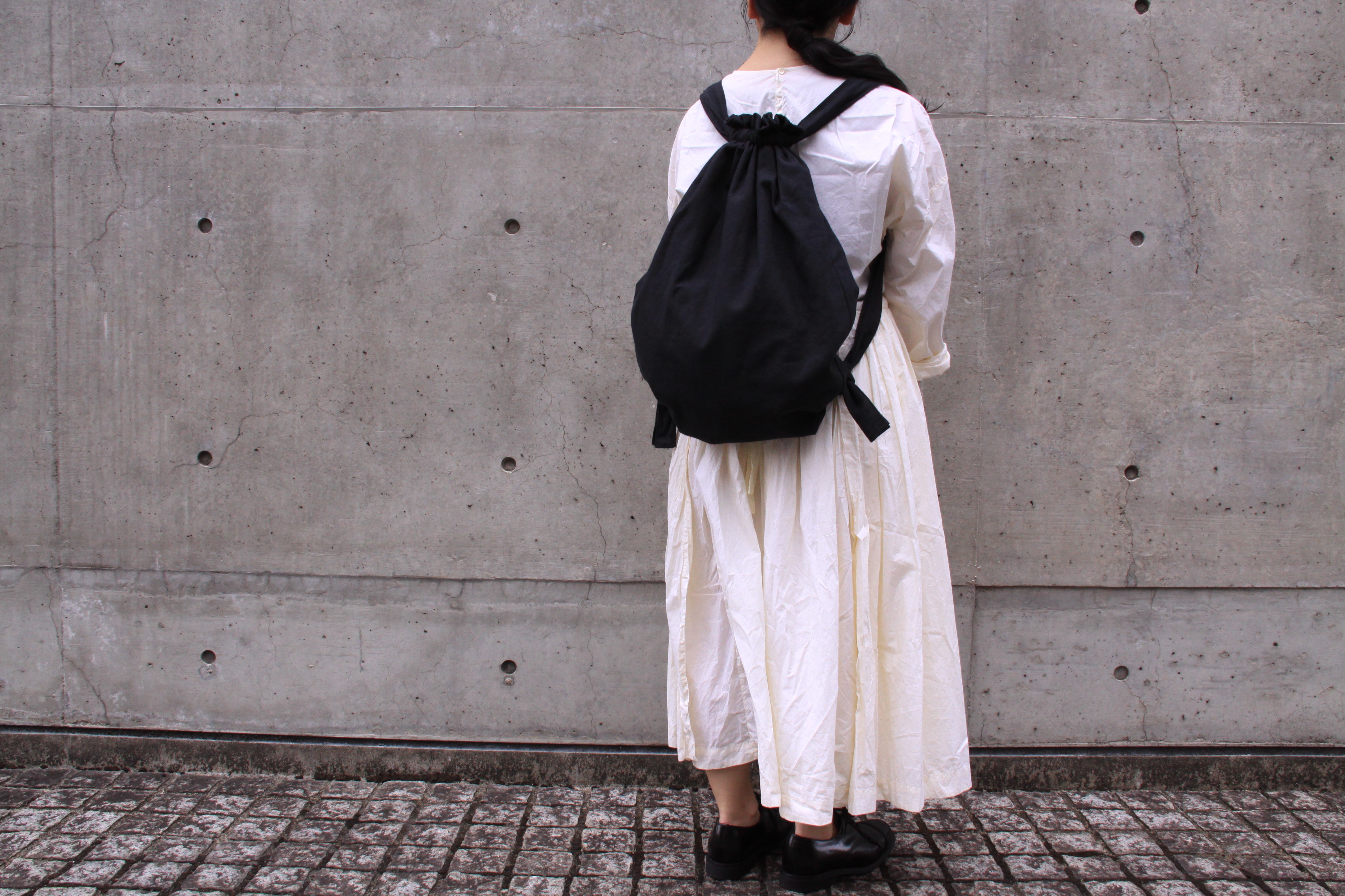 kinchaku rucksack【ブラック】