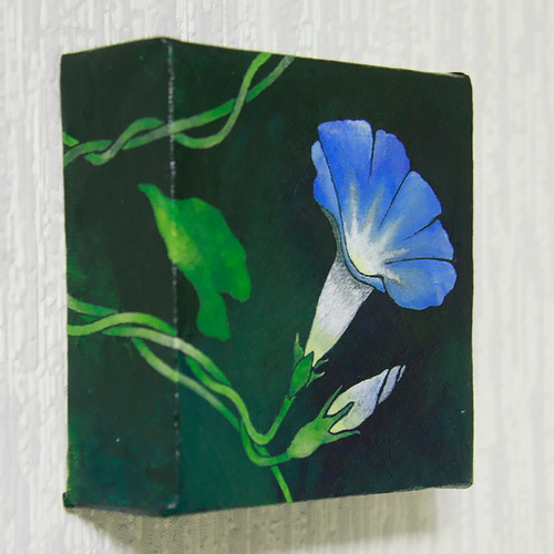 朝顔（原画） 絵画 hippe 通販 2476898｜Creema(クリーマ)