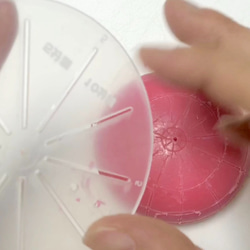 【等分定規・分割スケール】ソープカービング・フルーツカービングの制作にあると便利な道具。カービング以外の制作にもご使用く 10枚目の画像