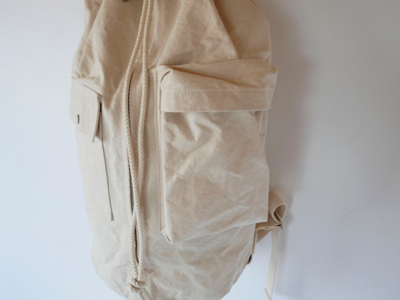 Cylinder Bag pack <Off white> 4枚目の画像