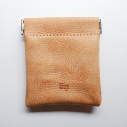 small leather case <alaska> natural(ナチュラル)　コインケース 3枚目の画像