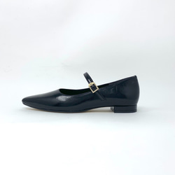 BILLY-琺瑯-黑色綁帶鞋 黑色琺瑯 | 訂購 | 聯絡我們 第5張的照片
