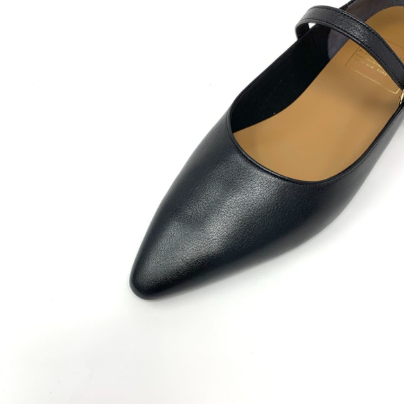 BILLY-leather-black 真皮綁帶鞋 黑色 | 訂購 | 第7張的照片