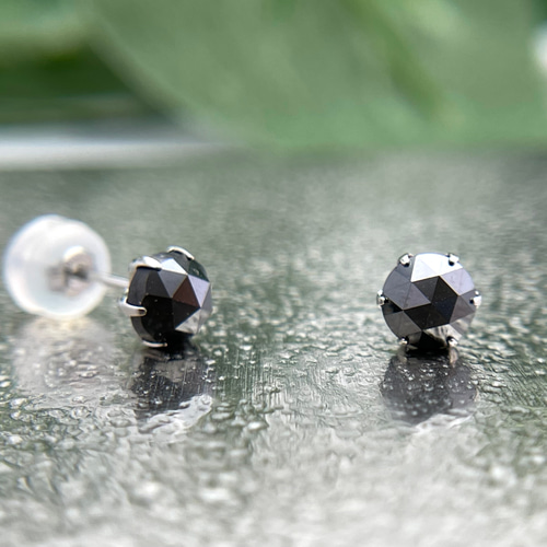 天然 ブラックダイヤモンド ピアス 0.50 0.50 ct （1.00ct） 天然 ブラックダイヤモンド ピアス 0.50 0.50 ct （1.00ct）