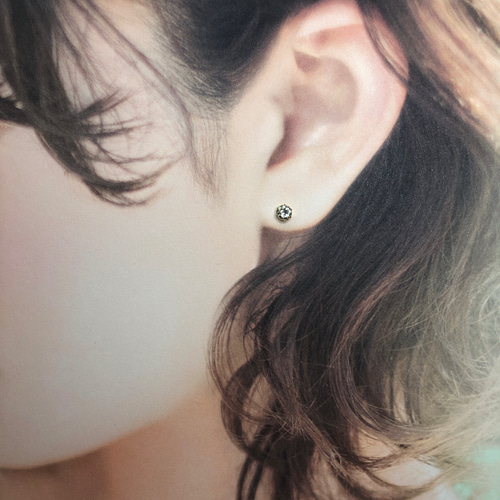 s様　K18YG ダイヤモンド スタッドピアス s様 K18YG ダイヤモンド スタッドピアス