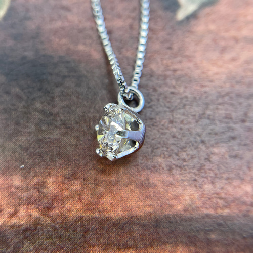 PT 0.30カラット ダイヤモンド ネックレス ひとつぶダイヤ～ PT 0.30ct ダイヤモンド ネックレス ネックレス