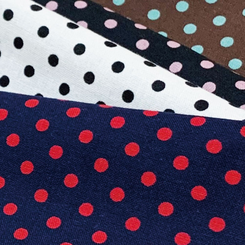 洗える半衿 木綿半襟 ｶﾗﾌﾙﾄﾞｯﾄ 水玉柄 着物を楽しむ！【選べる4