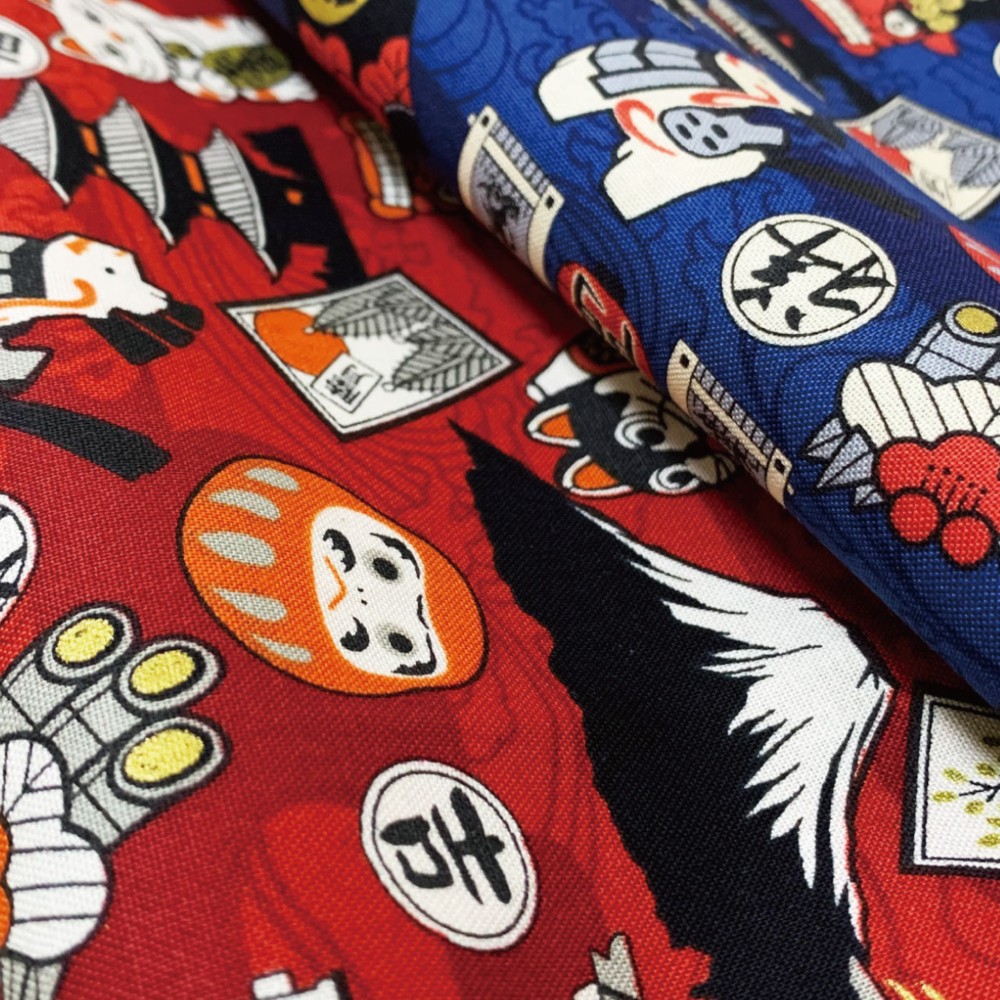 半幅帯カラフル チェック柄 ポップ ひでや工房 うすかっ 