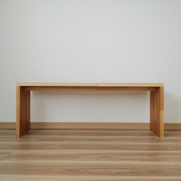 椅子にもなるコの字テーブル【カスタマイズ可能】 ローテーブル