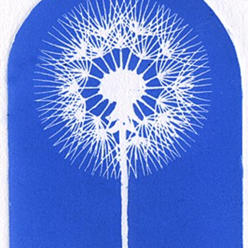 たんぽぽ・2021（青色）/ 銅版画 (作品のみ） 版画 Atelie Gray 通販