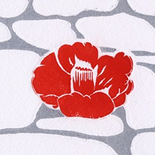 椿・2017B/ 銅版画 (作品のみ） 版画 Atelie Gray 通販 4803784