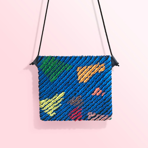 スラッシュキルトのサコッシュ ショルダーバッグ KIRIBARI 通販