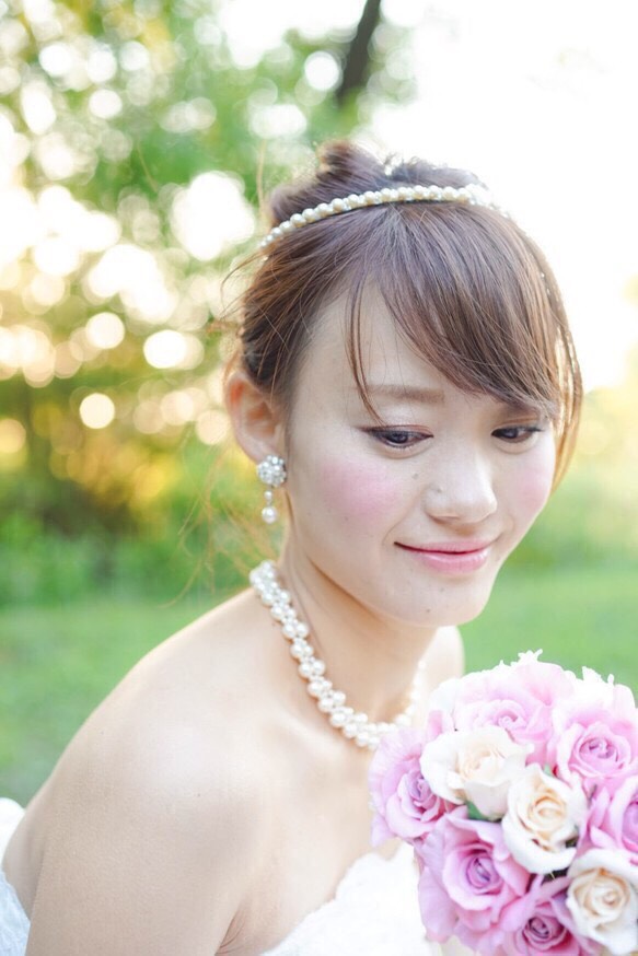 大人パールなネックレス