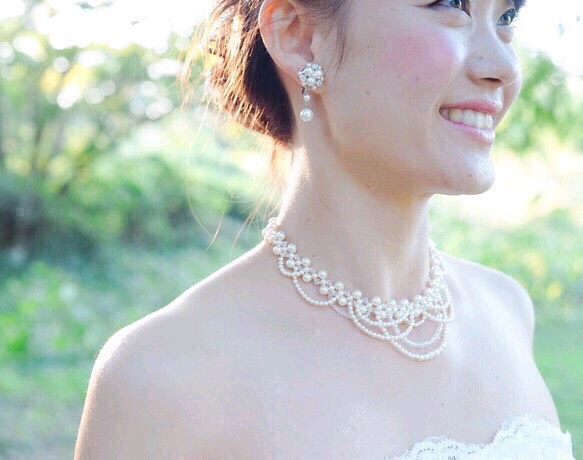 ドレープネックレス