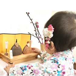 『木雛』木製雛人形 5枚目の画像