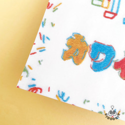 【5枚セット】かわいい・可愛・カワイイ 刺繍ポストカード 3枚目の画像