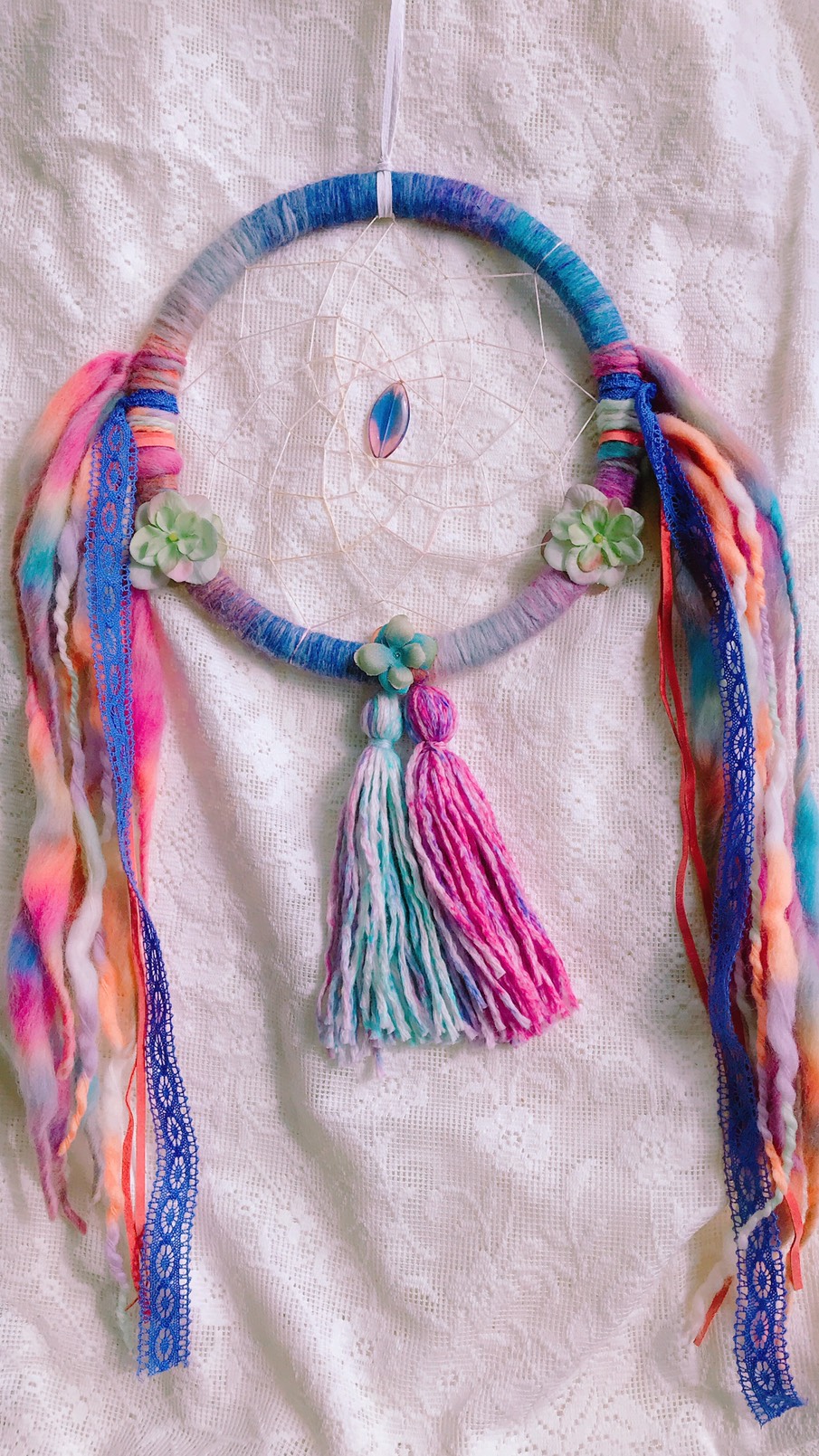 ドリームキャッチャー　ダブルタッセル