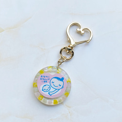 期間限定価格】マカロンカラーの3Dネームアクリルキーホルダー