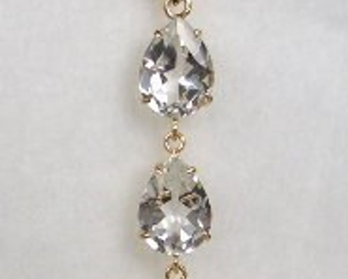 リン【K18YG ホワイトトパーズ　トップ】 K18YG ホワイトトパーズ トップ】 アクセサリー