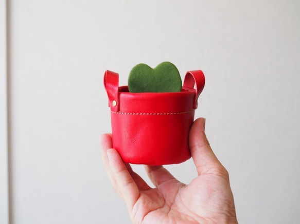 プランター 鉢カバー レザー 鉢カバー ミニ プランターカバー 小物ケース 観葉植物 花