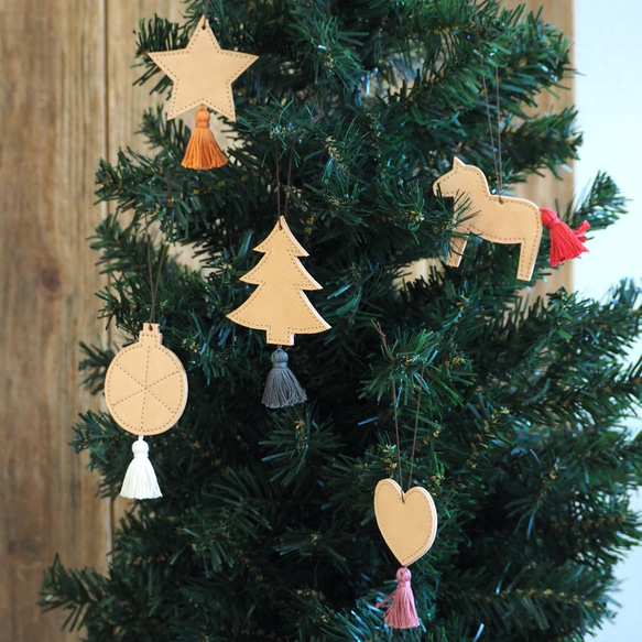 RRL（ダブルアールエル）　レザー製クリスマスオーナメントA RRL - RRL（ダブルアールエル）レザー製クリスマスオーナメントAの通販