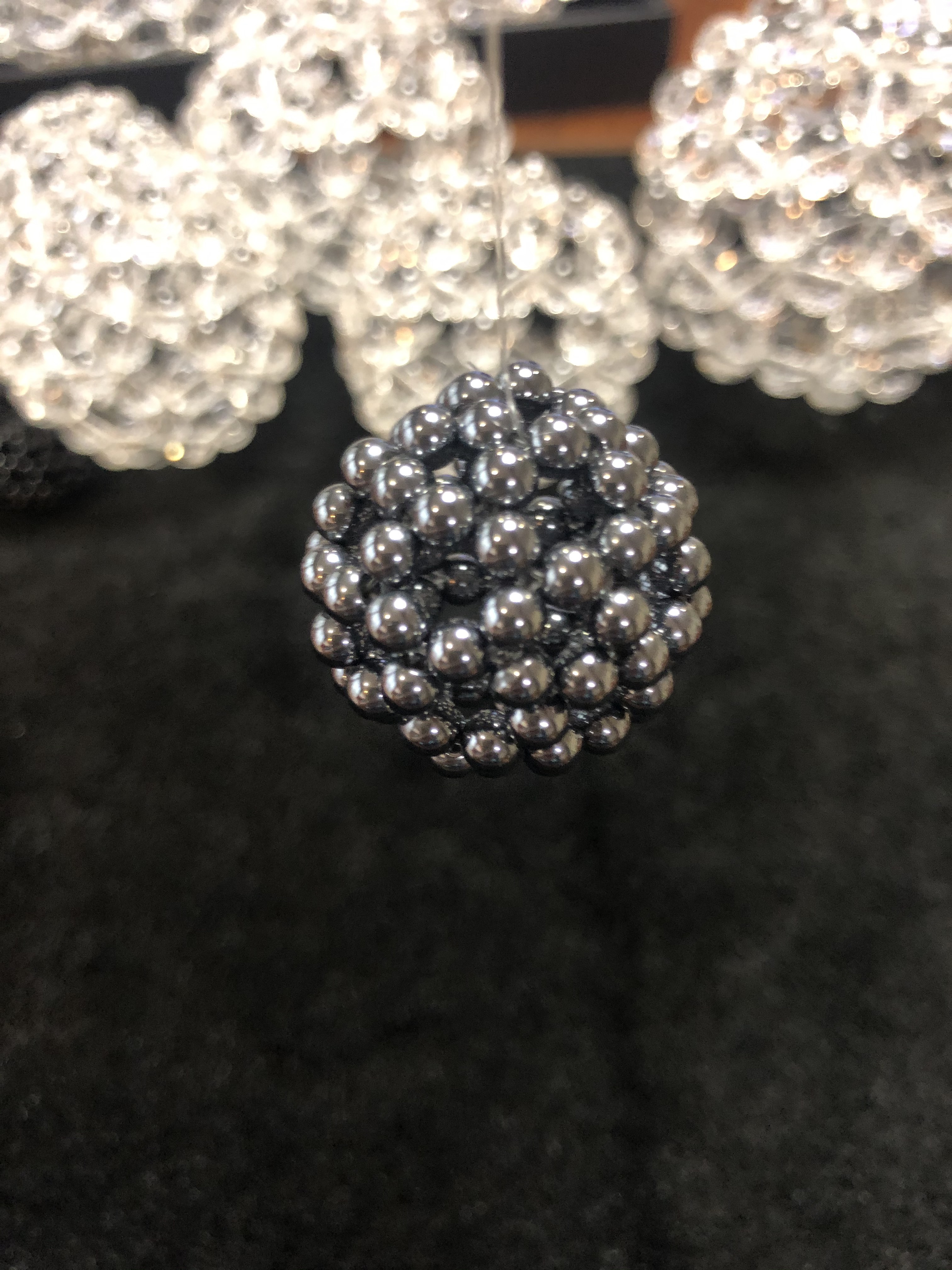 神聖幾何学フラーレンネックレス