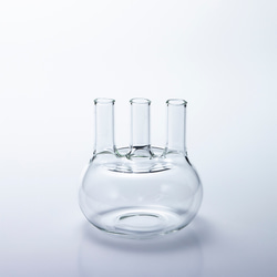 理化学ガラスの花瓶「MEDIFLA(メディフラ) 」SHARING（シアリング） 4枚目の画像