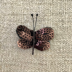 蝶々付きベルベットのカチューシャ 9枚目の画像