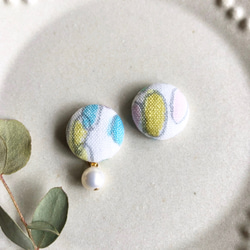 再販》ミナペルホネンஐ skyful ピアス/イヤリング ｡:°ஐ ピアス