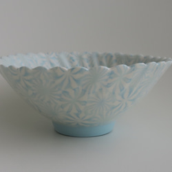 ぐい呑み＊練り込み＊麻の葉模様 おちょこ・ぐい呑み・徳利